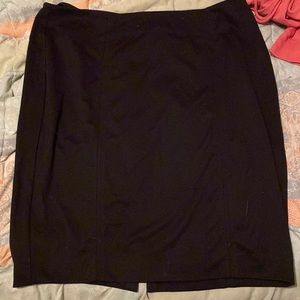 Black skirt
